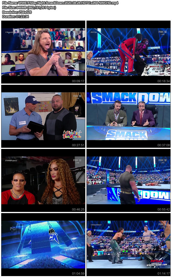 [WWE] Smackdown.2020.08.28.HDTV.x264-NWCHD