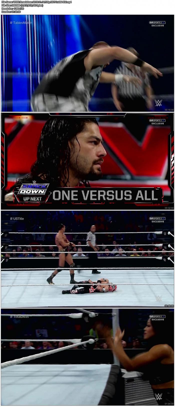 [WWE] Smackdown.2016.01.14.720p HDTV.x264-Ebi
